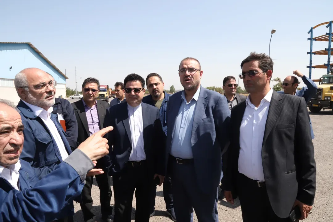 بازدید معاون صنایع عمومی وزارت صمت از  آرتاویل تایر و سبلان رازی